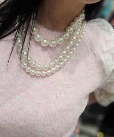 Collana perle a più fili