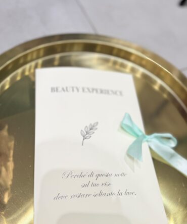 BEAUTY EXPERIENCE – UN PICCOLO GESTO DI BELLEZZA PER UNA GRANDE EMOZIONE BY Noemy Nocera